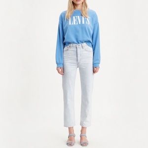 Ribcage straight angle jeans